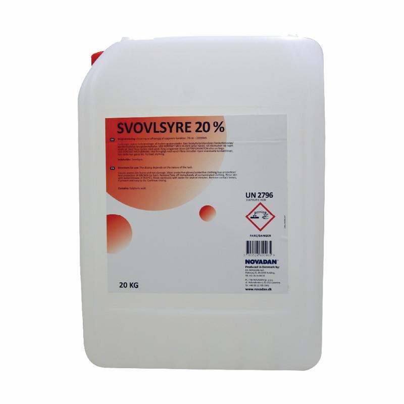 Svovlsyre 20% Novadan